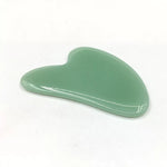 Gua sha stones (Amethyst, Tiger, Obsidian, Aventurine, Rose)