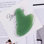 Gua sha stones (Amethyst, Tiger, Obsidian, Aventurine, Rose)