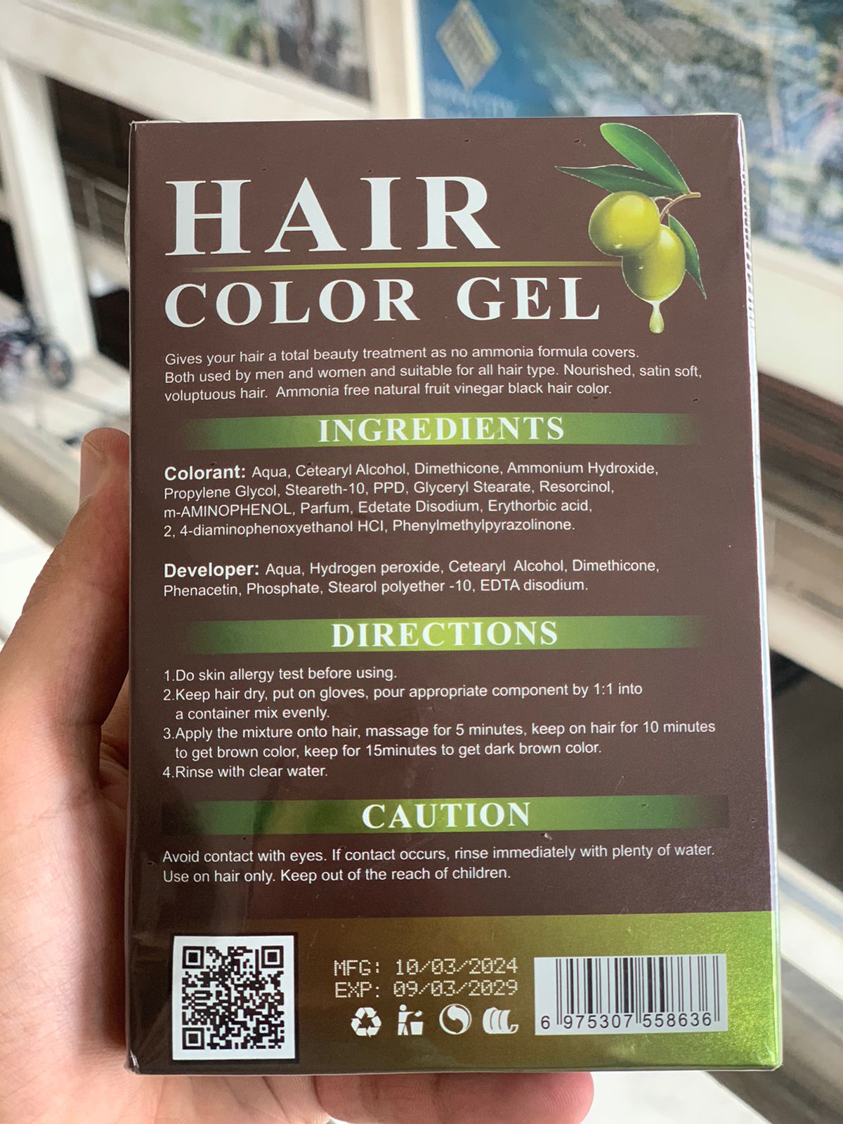 Hair Color Gel (HCG-01)