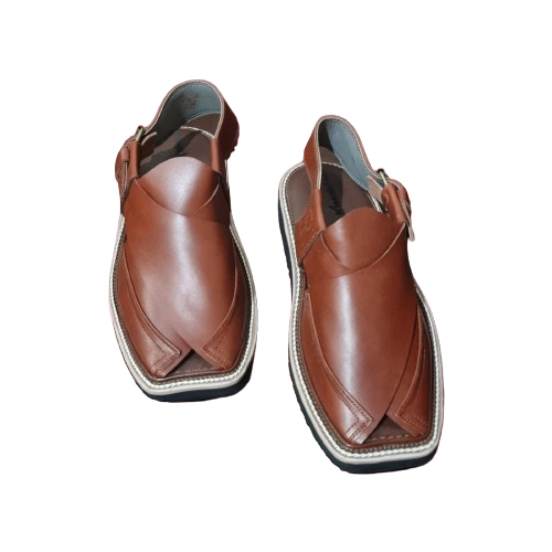 Zardari Chappal- Burgundy