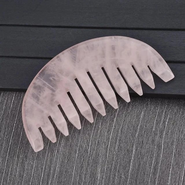 Rose Quartz Comb