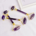 Facial Rollers (Amethyst, Tiger, Rose, Obsidian, Red jasper)