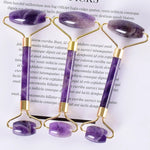 Facial Rollers (Amethyst, Tiger, Rose, Obsidian, Red jasper)