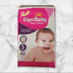 Baby Diapers Size S (3–6 kg) – Pack of 48