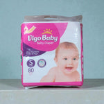 SoftCare Baby Diapers – Size S (3–6 kg) | Bulk Pack of 80