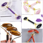 Facial Rollers (Amethyst, Tiger, Rose, Obsidian, Red jasper)